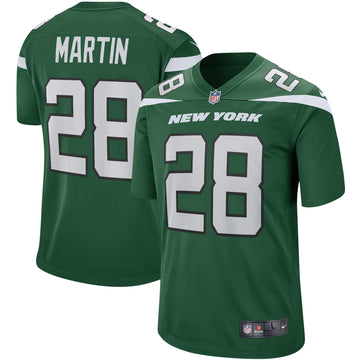 Curtis Martin New York Jets green Game jersey