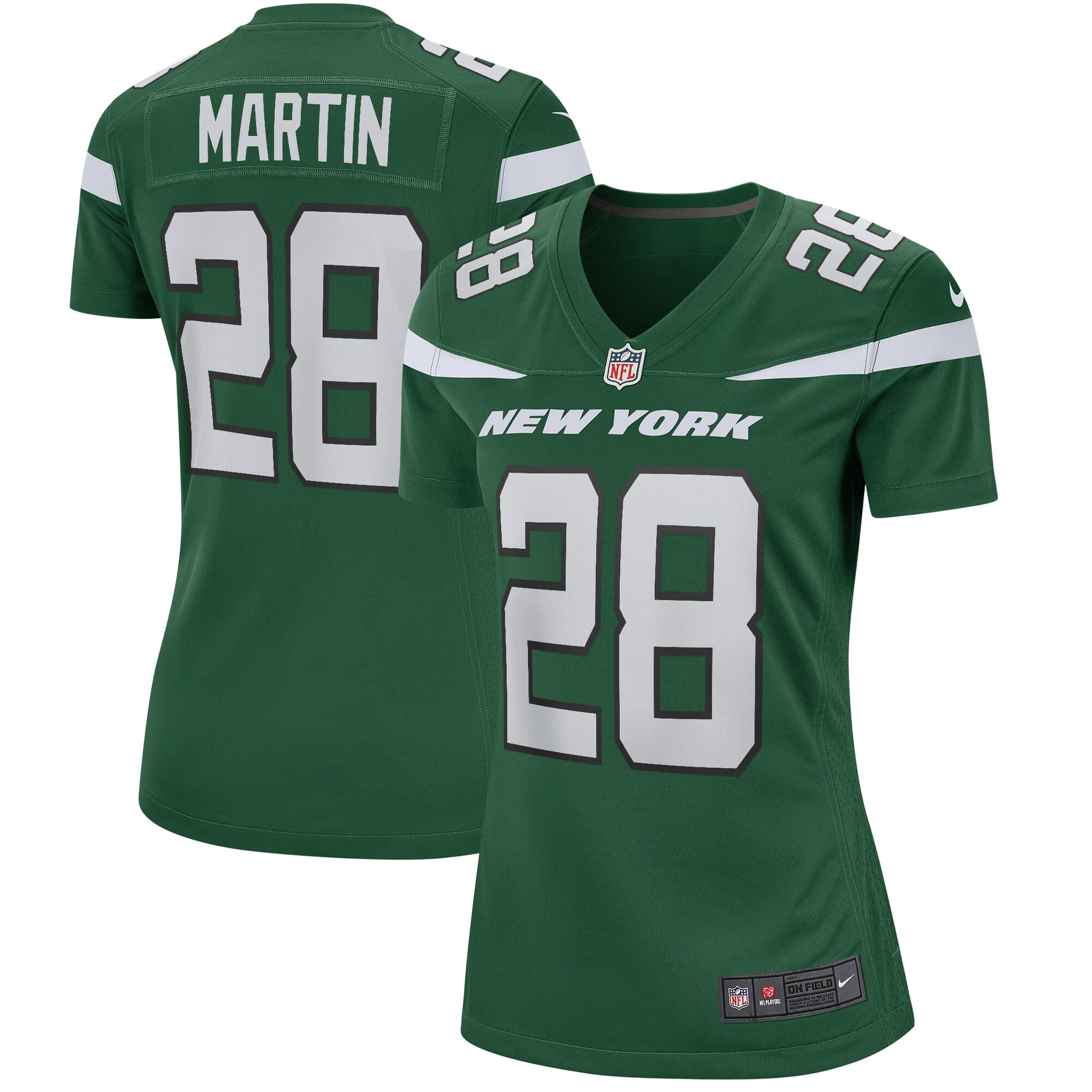 Curtis Martin New York Jets green Game jersey
