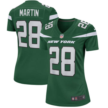 Curtis Martin New York Jets green Game jersey