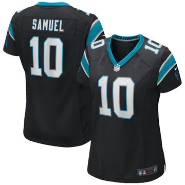 Curtis Samuel Carolina Panthers black jersey