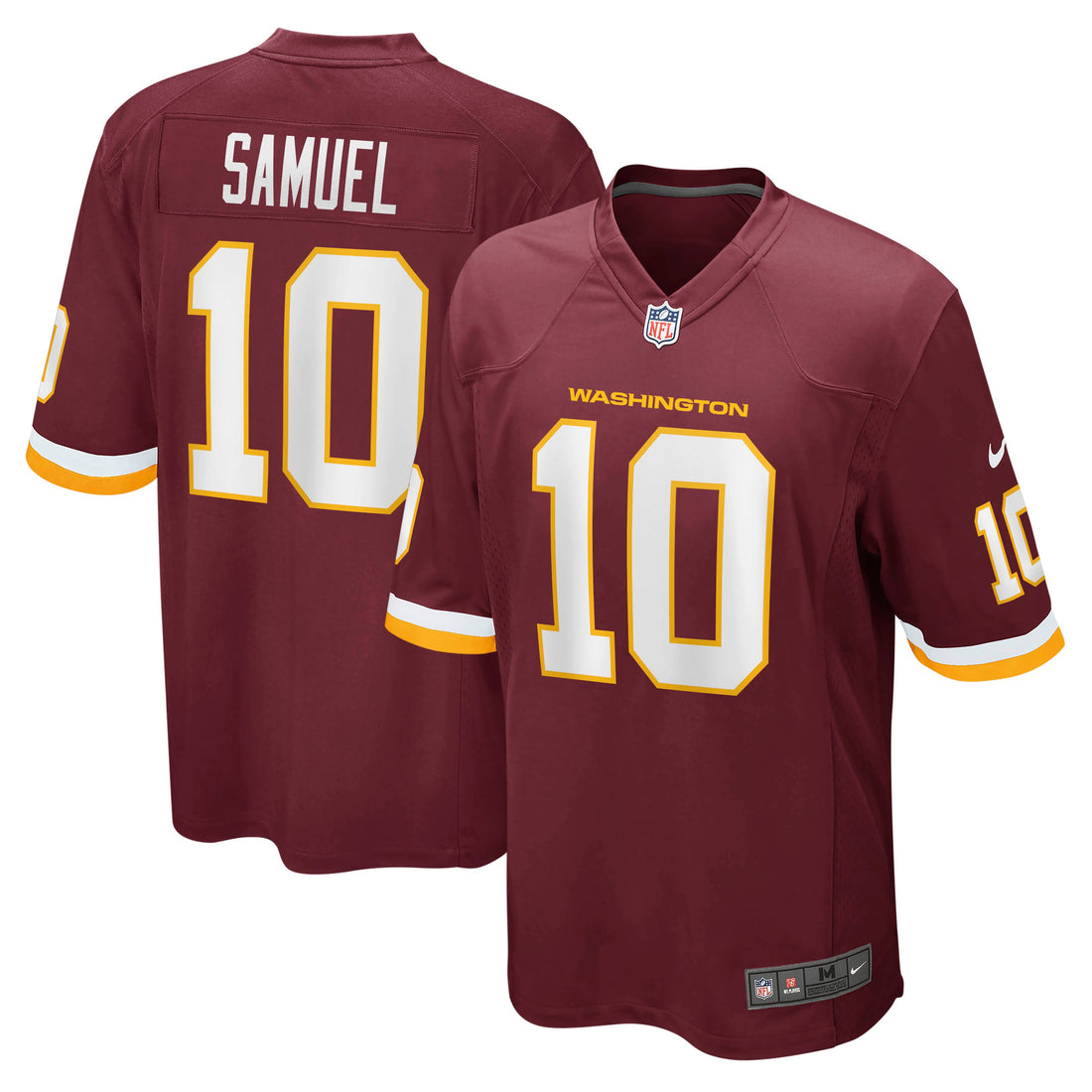 Curtis Samuel Washington Washington Commanders burgundy Game jersey