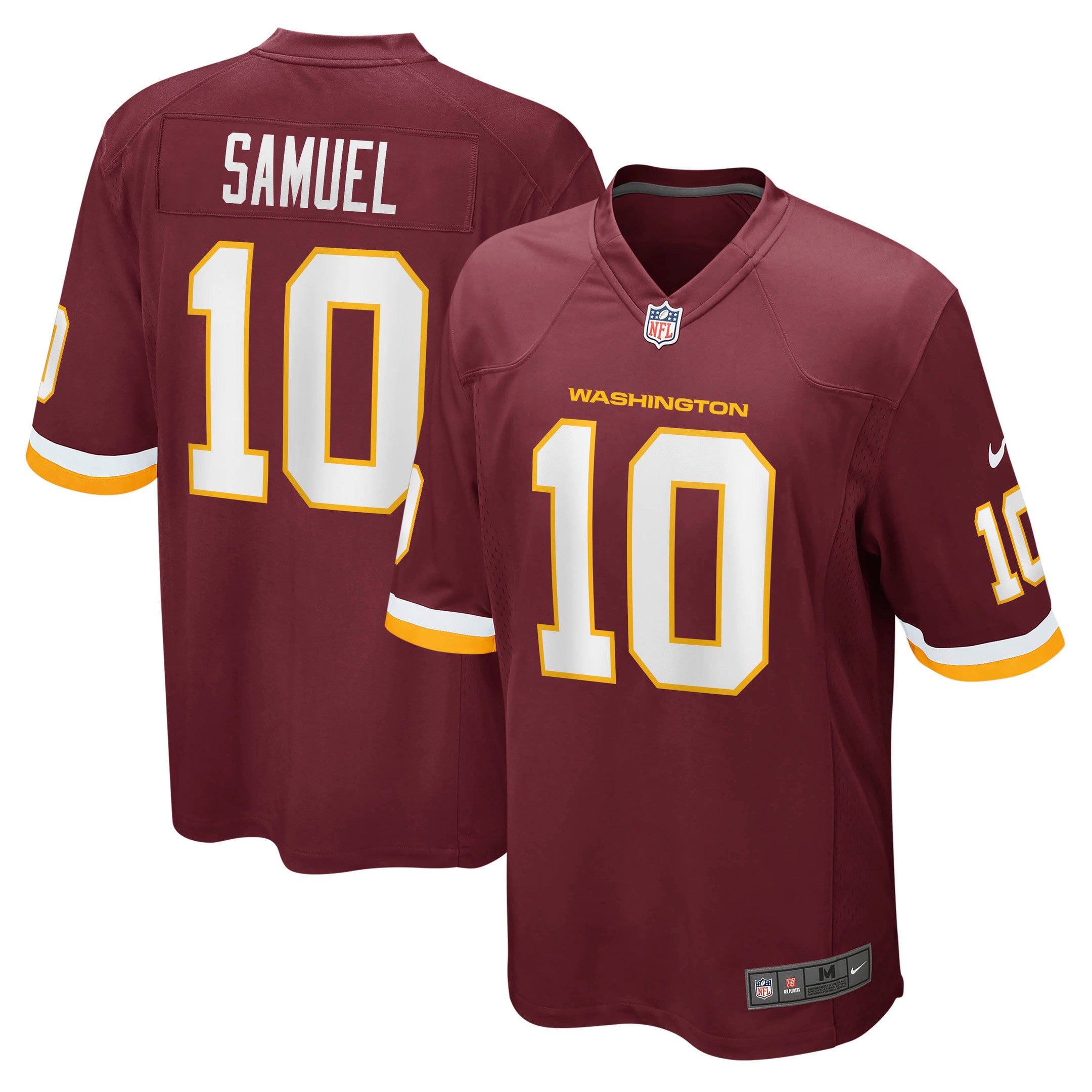 Curtis Samuel Washington Washington Commanders burgundy Game jersey