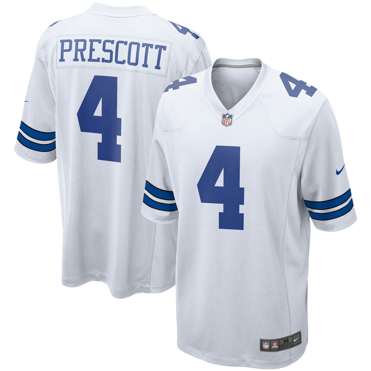 Dak Prescott Dallas Cowboys white Game jersey
