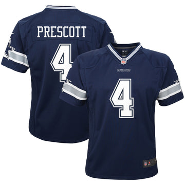 Dak Prescott Dallas Cowboys navy jersey