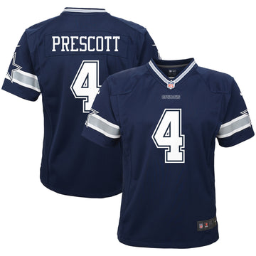Dak Prescott Dallas Cowboys navy jersey