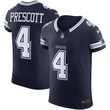 Dak Prescott Dallas Cowboys navy Vapor jersey