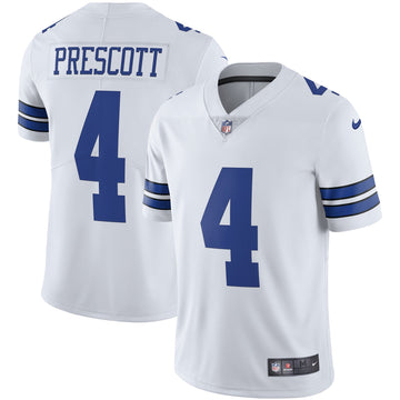 Dak Prescott Dallas Cowboys white Vapor jersey