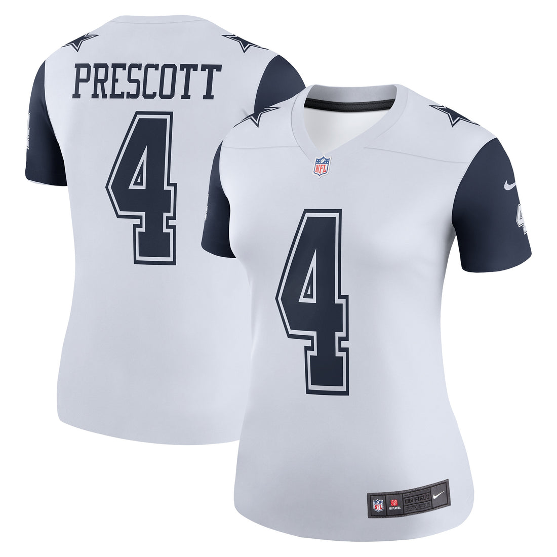 Dak Prescott Dallas Cowboys white Color Rush jersey