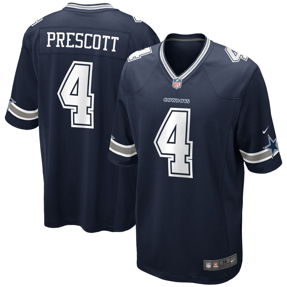 Dak Prescott Dallas Cowboys navy jersey