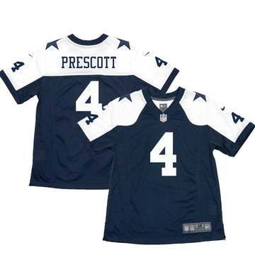Dak Prescott Dallas Cowboys navy Throwback jersey