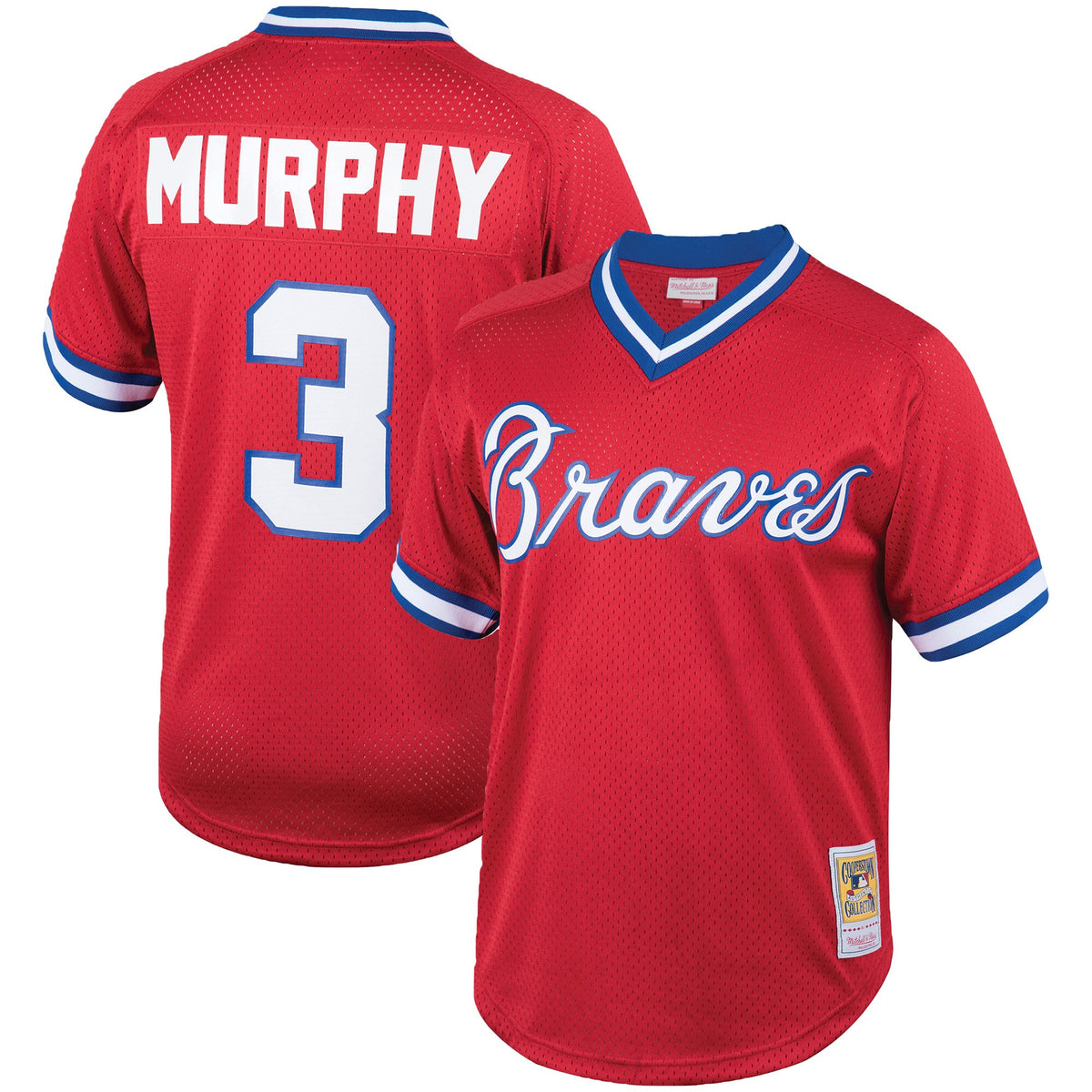 Dale Murphy Atlanta Braves red Cooperstown jersey
