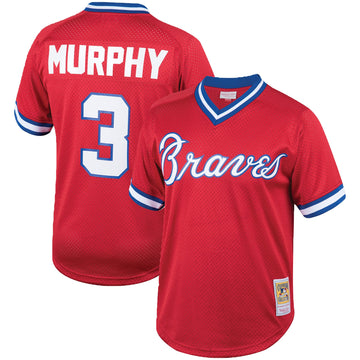 Dale Murphy Atlanta Braves red Cooperstown jersey