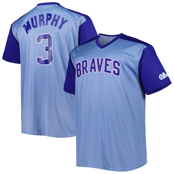 Dale Murphy Atlanta Braves blue Cooperstown jersey