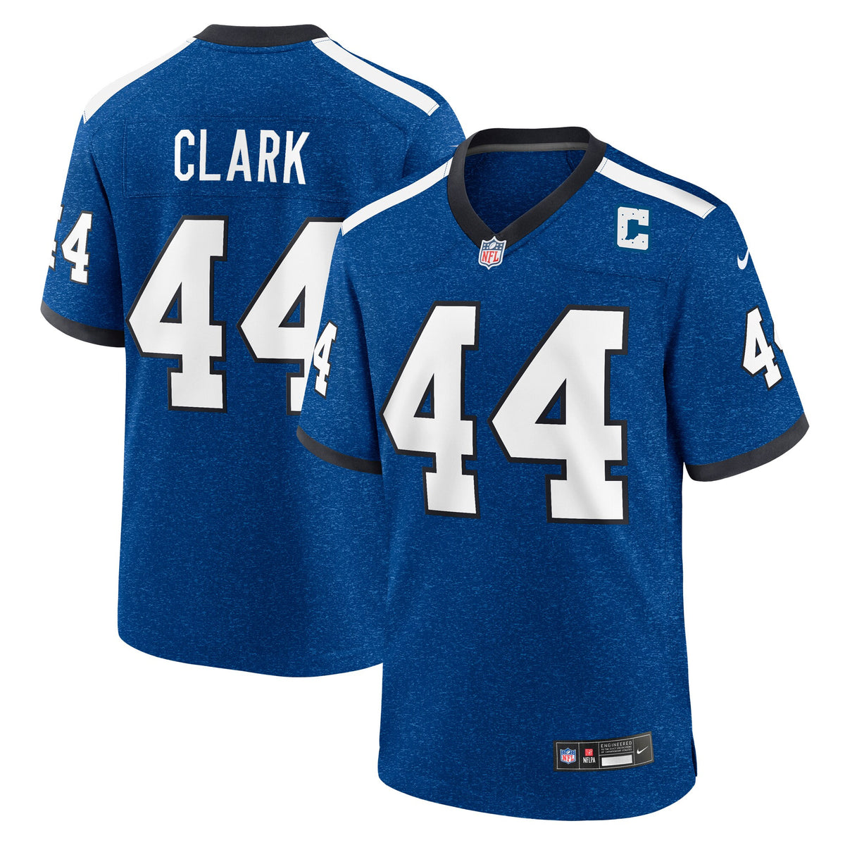 Dallas Clark Indiana Nights Indianapolis Colts royal Alternate jersey