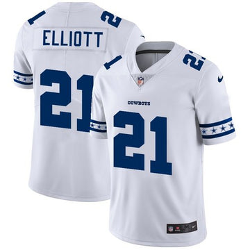 Ezekiel Elliott Dallas Cowboys white Limited jersey