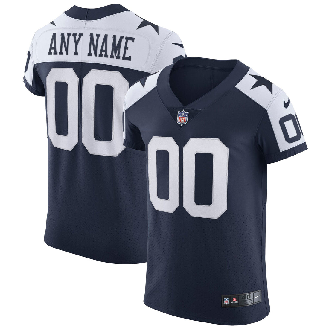 Dallas Cowboys navy Vapor jersey