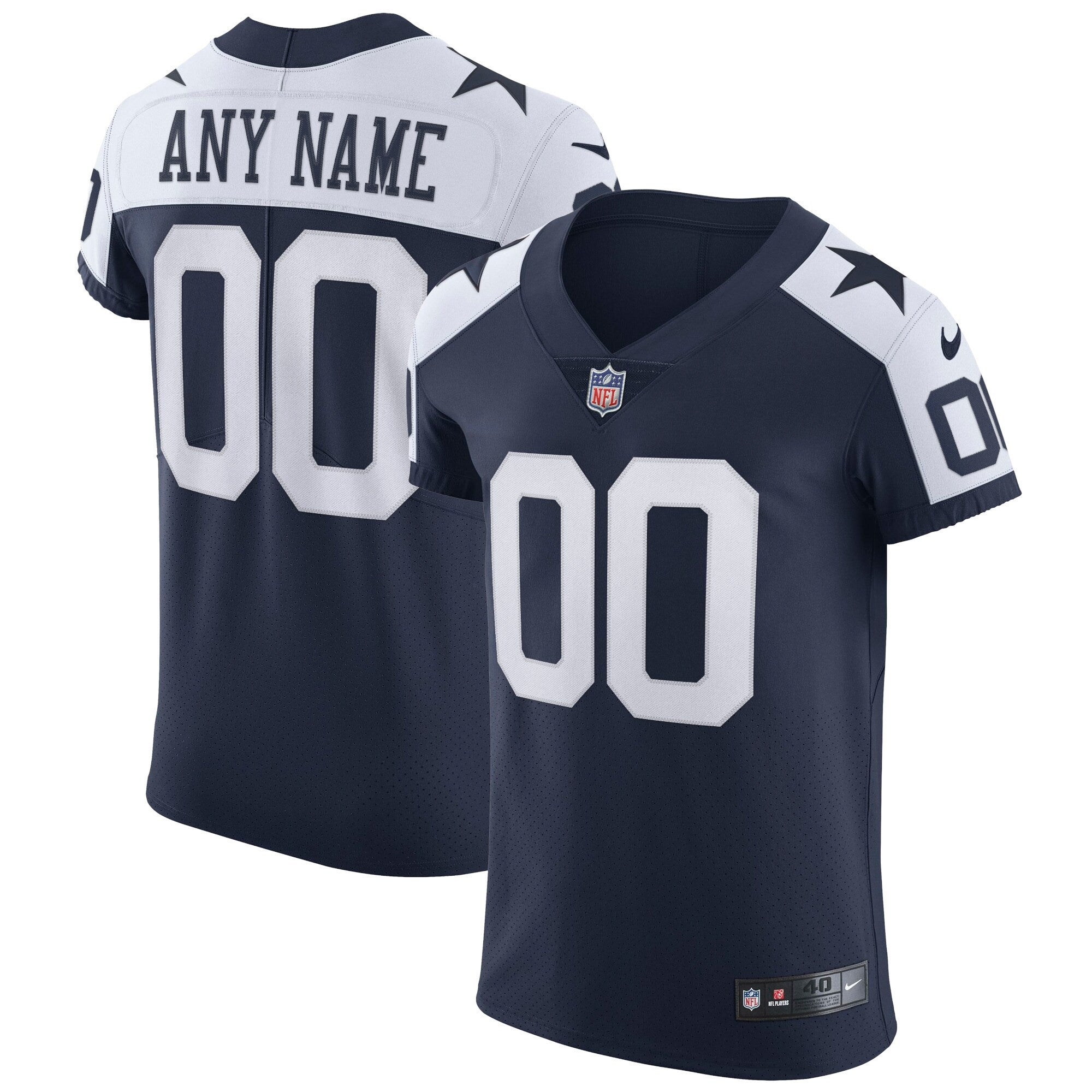 Dallas Cowboys navy Vapor jersey