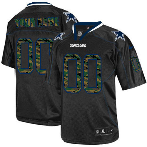 Custom Dallas Cowboys camo Elite jersey