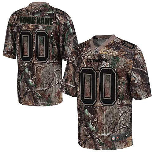 Custom Dallas Cowboys camo Elite jersey