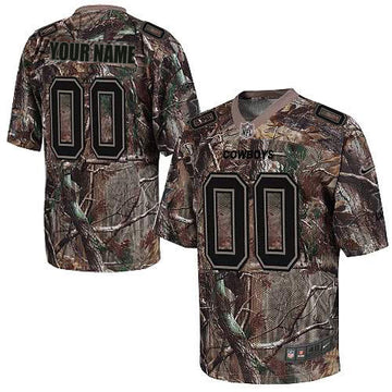 Custom Dallas Cowboys camo Elite jersey