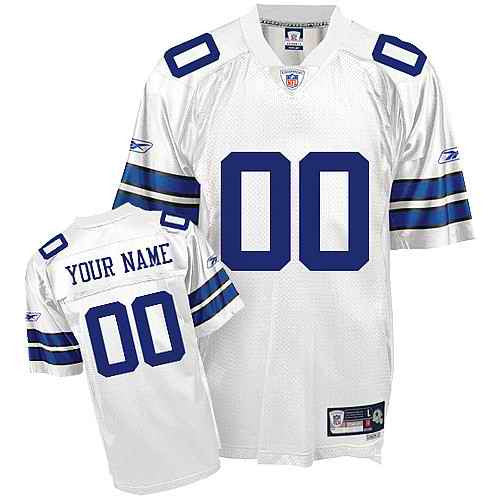 Custom Dallas Cowboys white jersey