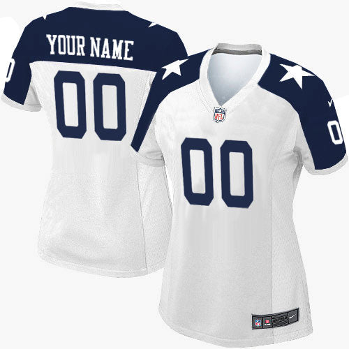 Dallas Cowboys white Game jersey
