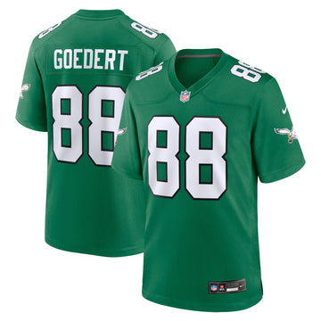 Dallas Goedert Philadelphia Eagles green Game jersey