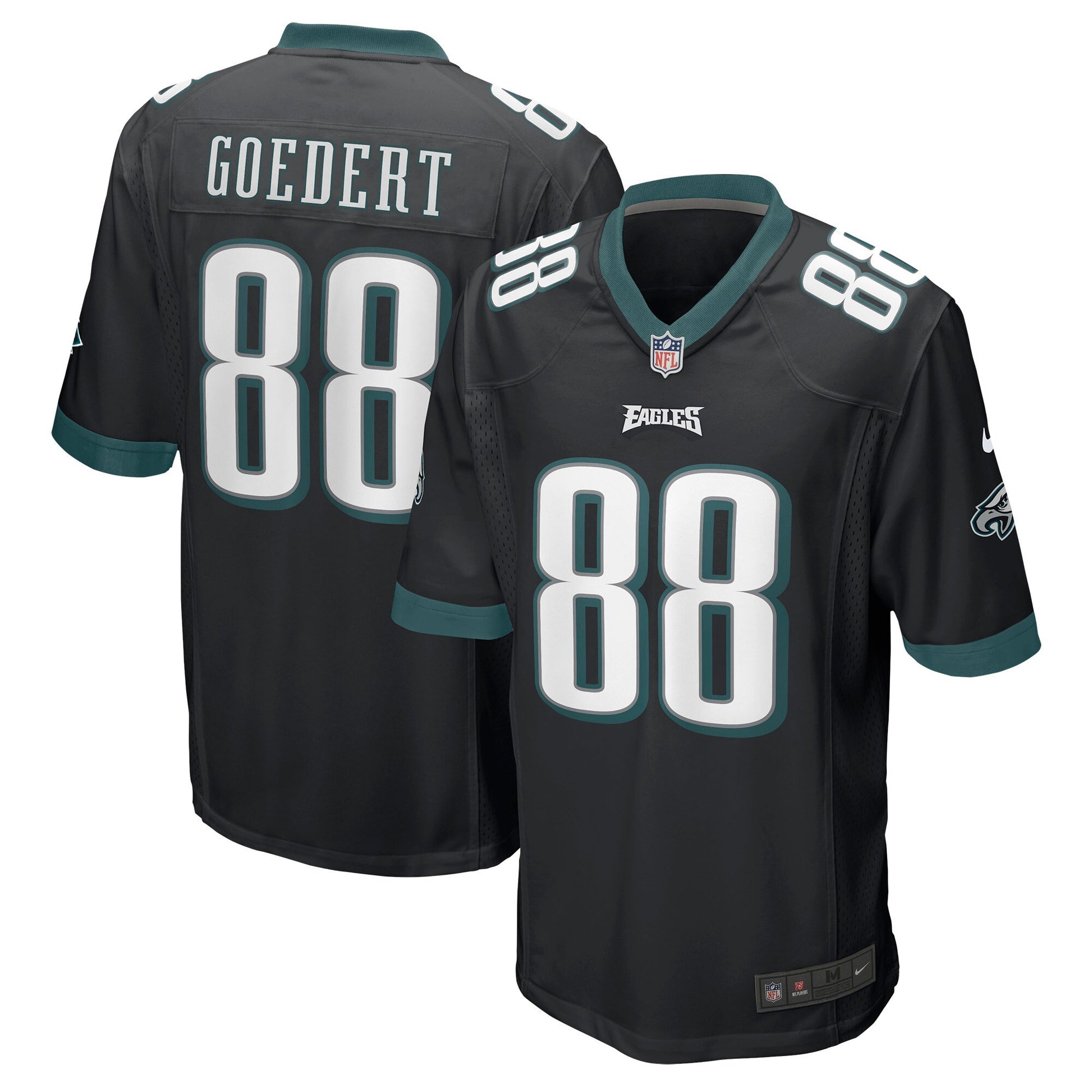 Dallas Goedert Philadelphia Eagles black jersey