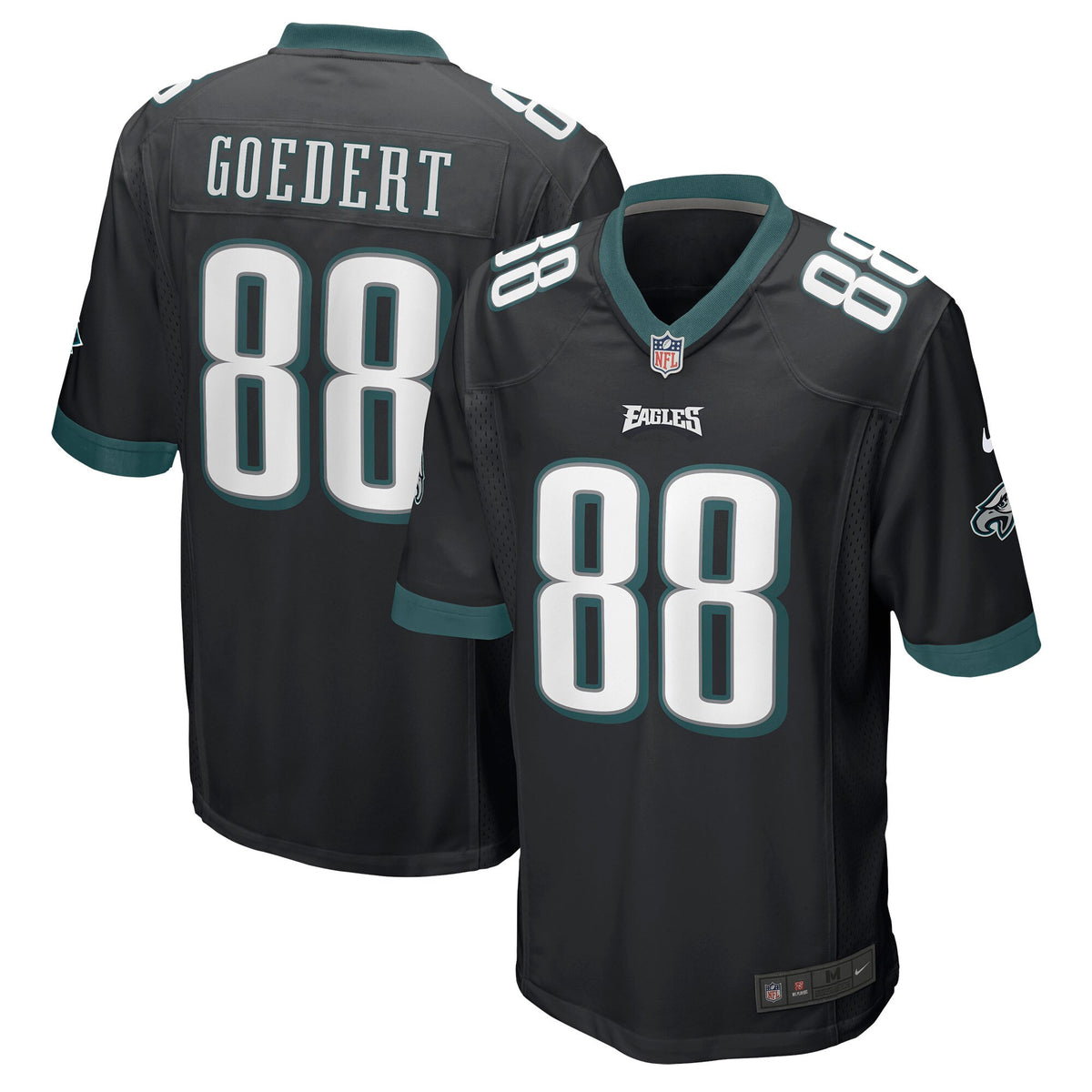 Dallas Goedert Philadelphia Eagles black jersey