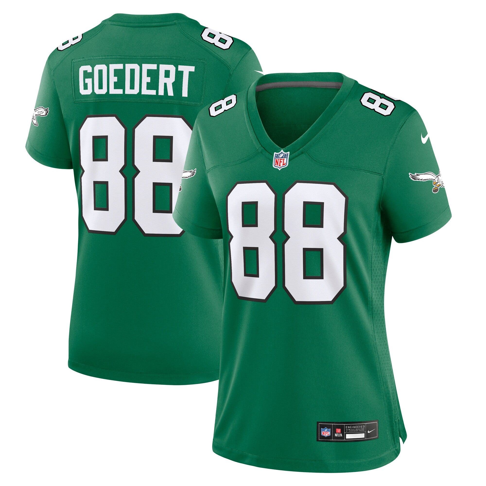 Dallas Goedert Philadelphia Eagles green Alternate jersey