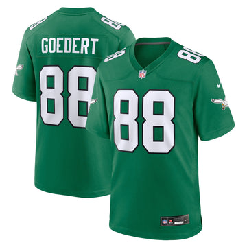 Dallas Goedert Philadelphia Eagles green jersey