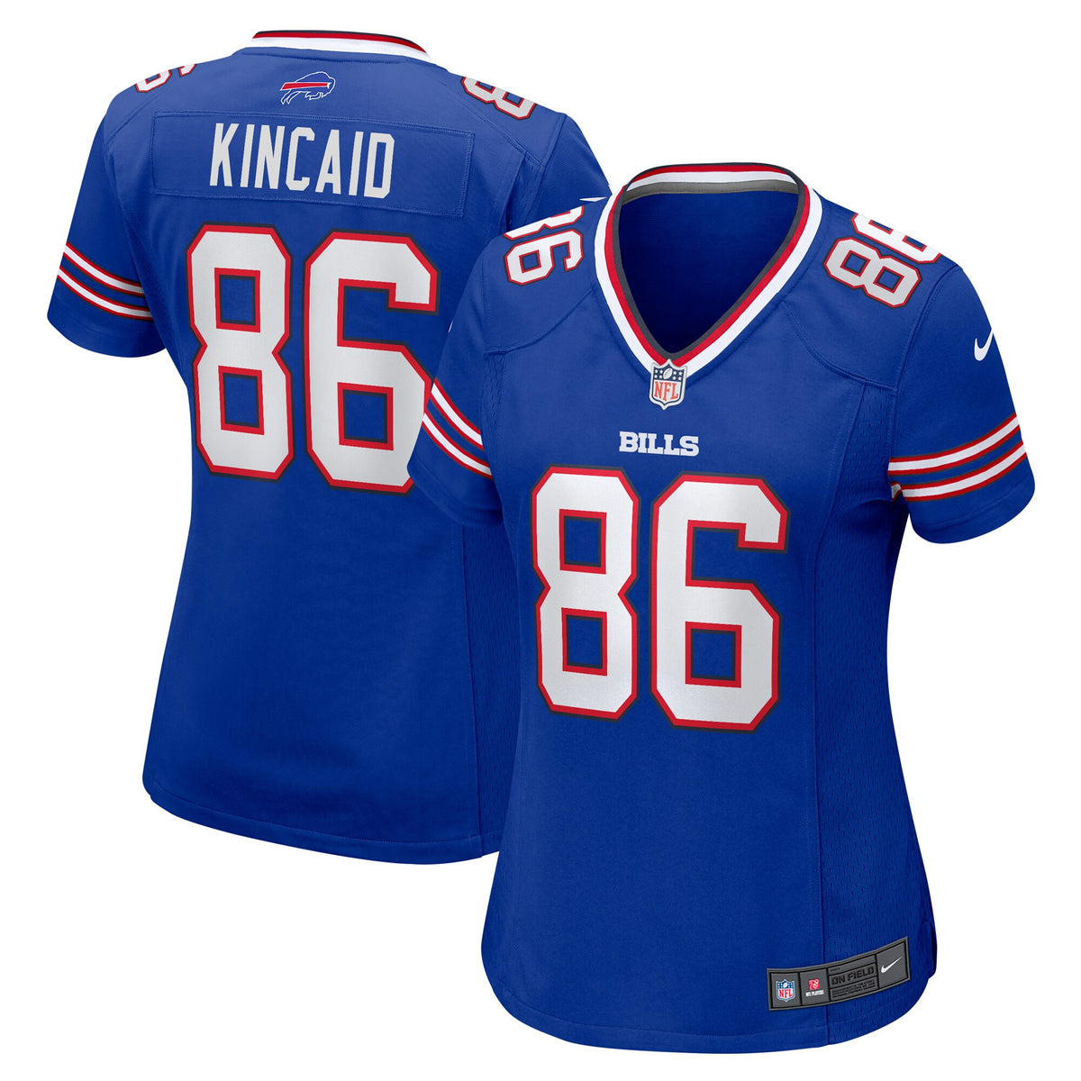 Dalton Kincaid Buffalo Bills royal Home jersey