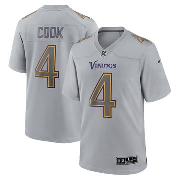 Dalvin Cook Atmosphere Minnesota Vikings gray Fashion jersey