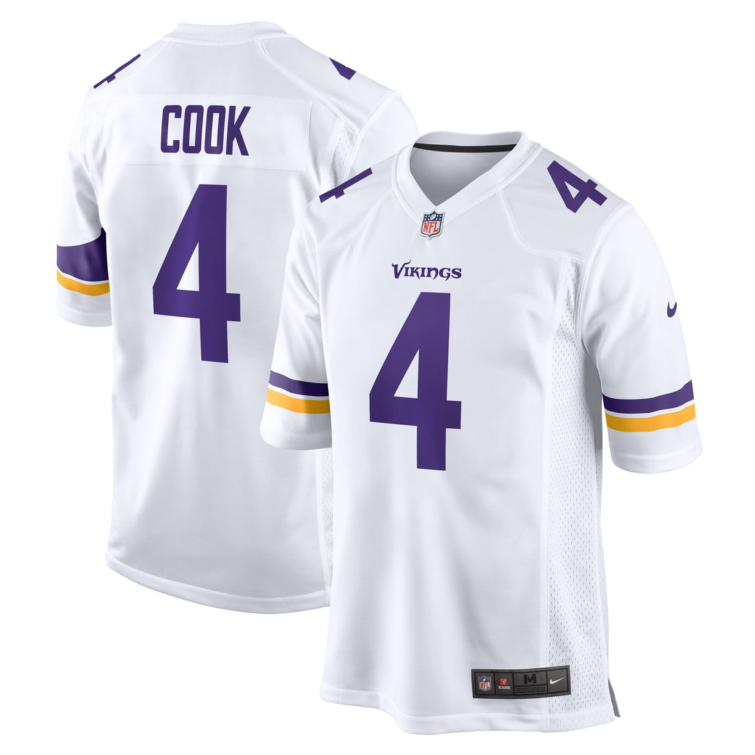 Dalvin Cook Minnesota Vikings white jersey