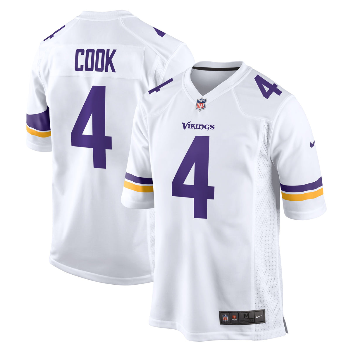 Dalvin Cook Minnesota Vikings white jersey
