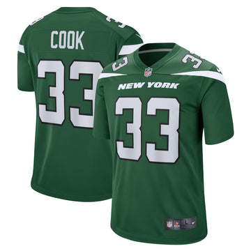 Dalvin Cook New York Jets green Game jersey