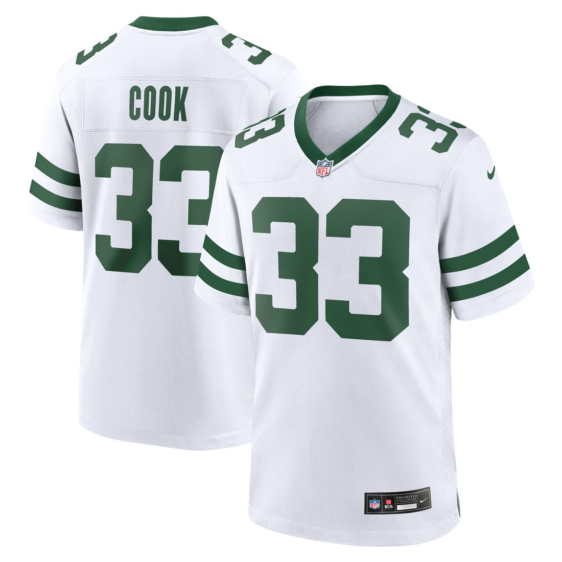 Dalvin Cook New York Jets white jersey