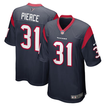 Dameon Pierce Houston Texans navy Game jersey