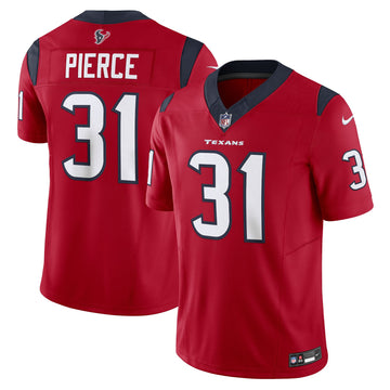 Dameon Pierce Houston Texans red Vapor jersey