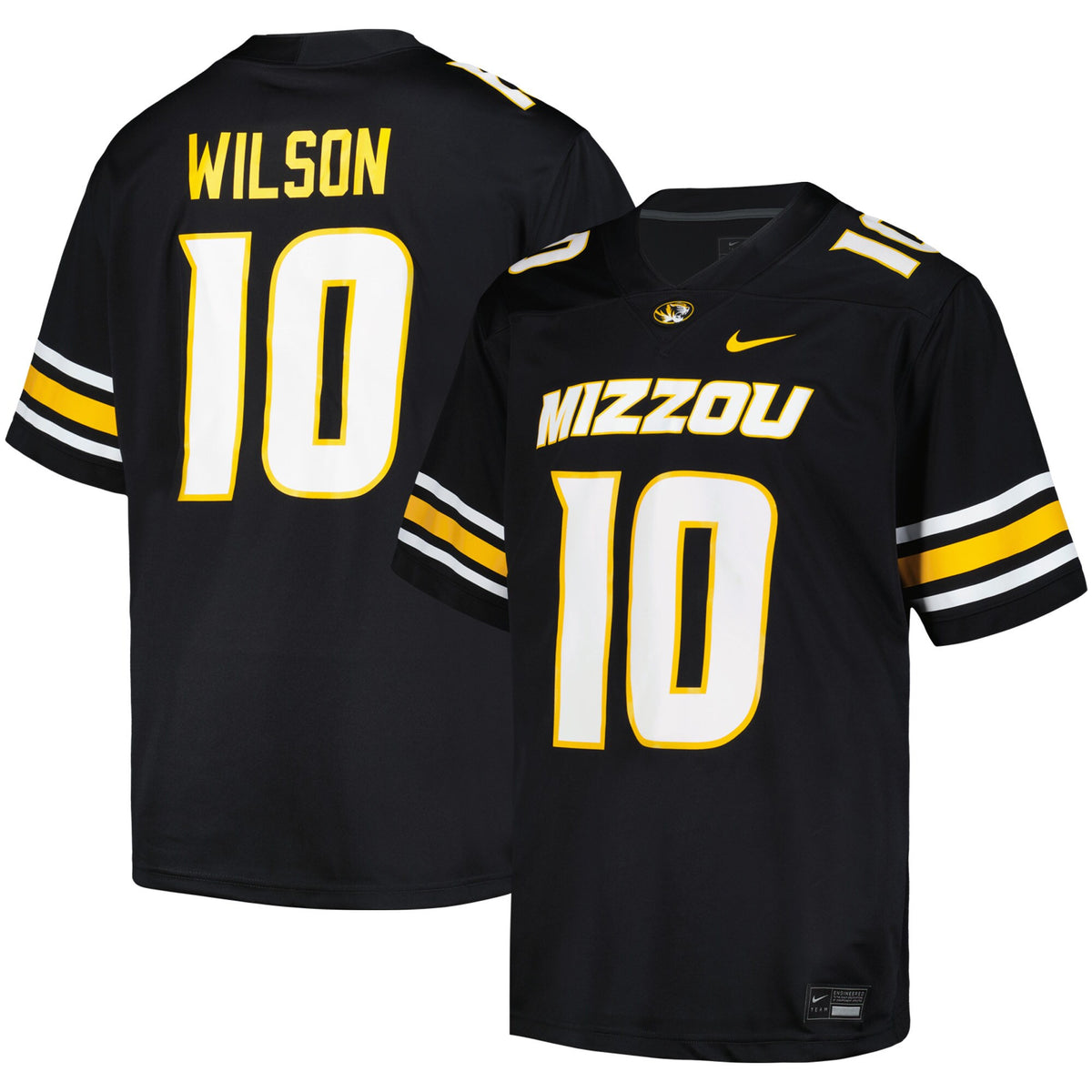 Dameon Wilson Missouri Tigers black jersey