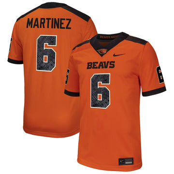 Damien Martinez Oregon State Beavers orange jersey