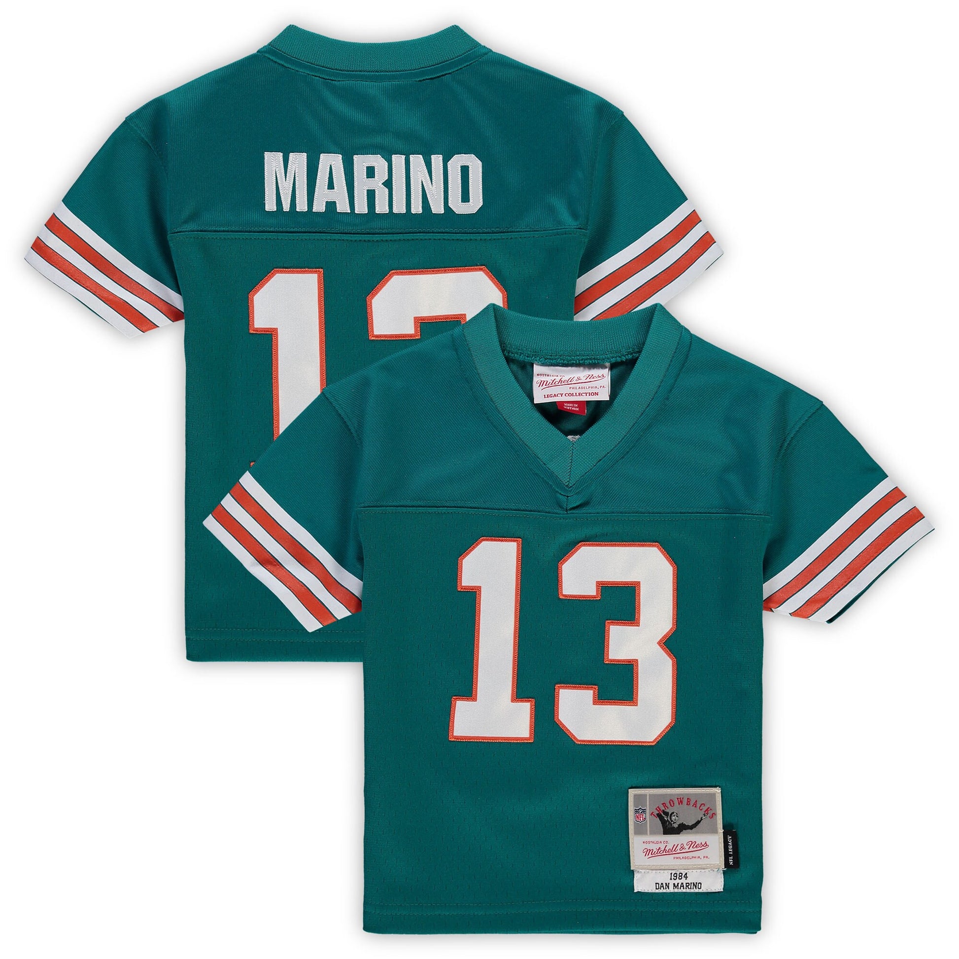 Dan Marino Miami Dolphins aqua jersey
