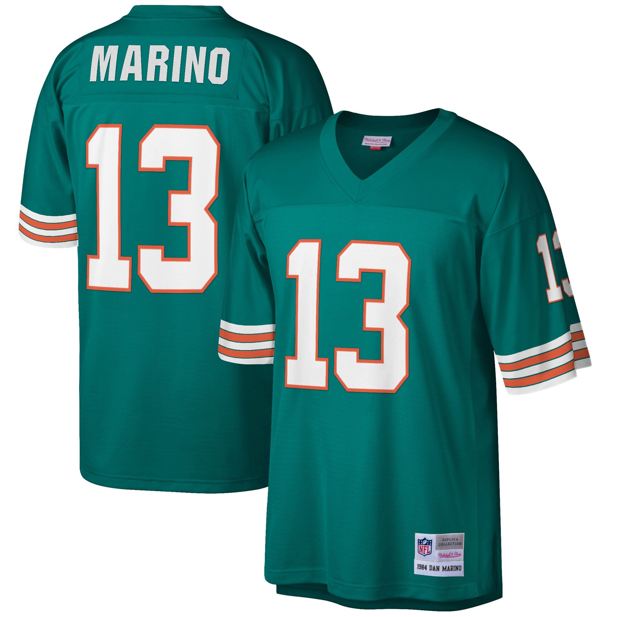 Dan Marino Miami Dolphins aqua jersey