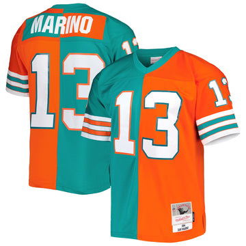 Dan Marino Miami Dolphins aqua Split jersey