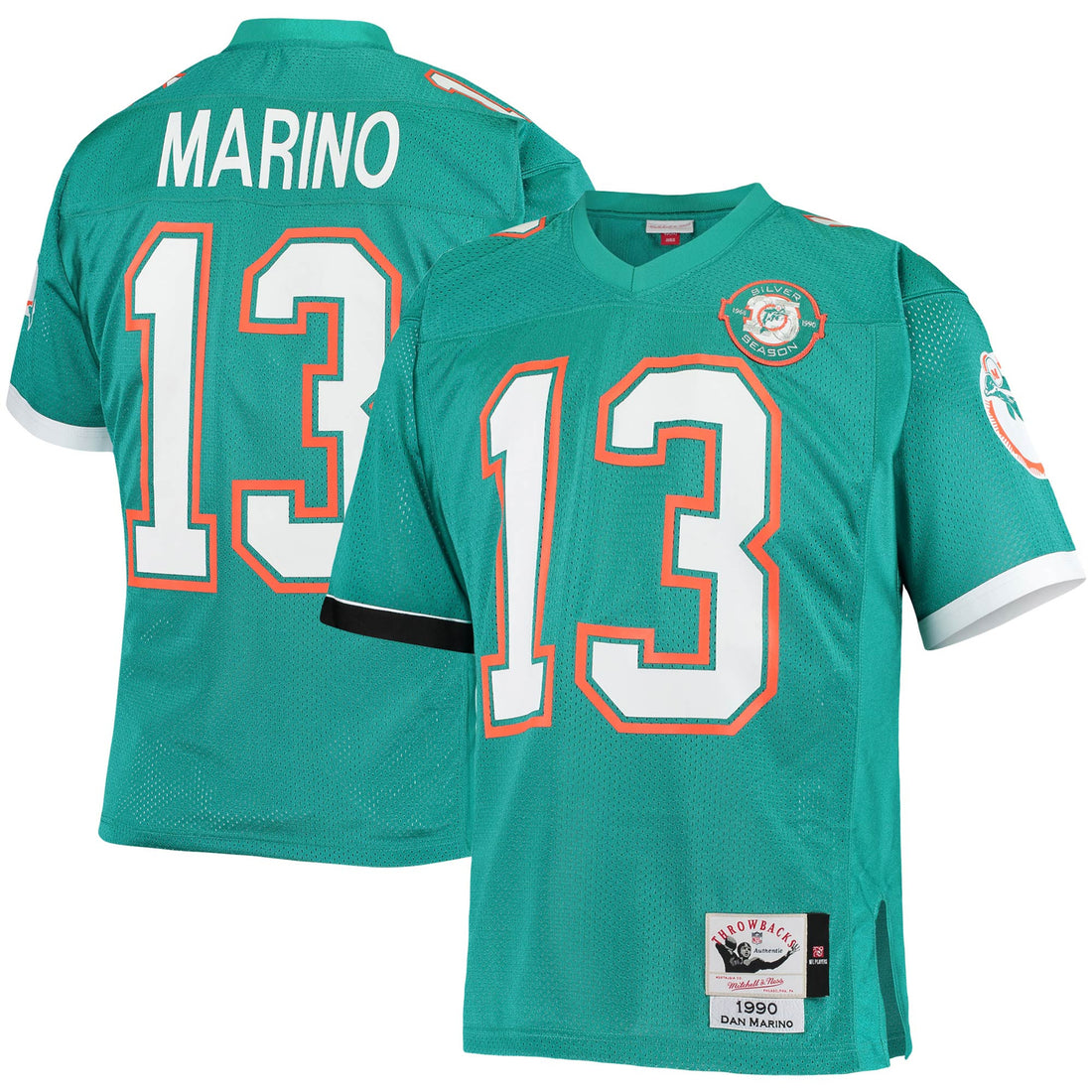 Dan Marino Miami Dolphins aqua Throwback jersey