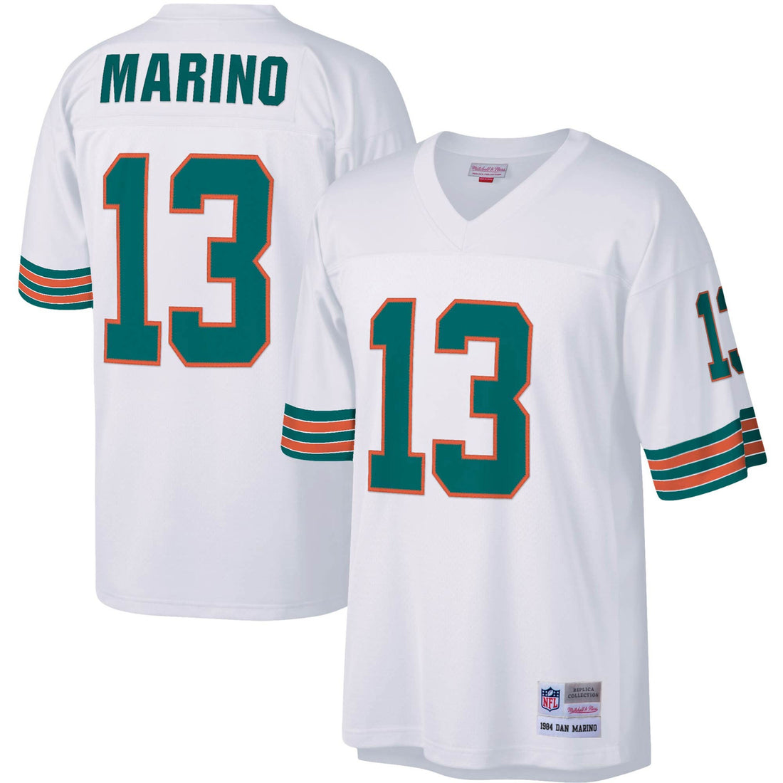 Dan Marino Miami Dolphins white jersey