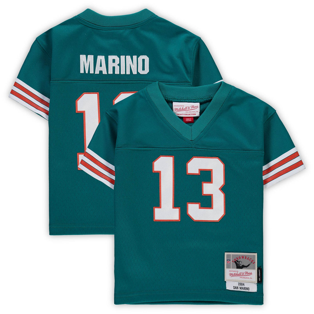 Dan Marino Miami Dolphins aqua jersey