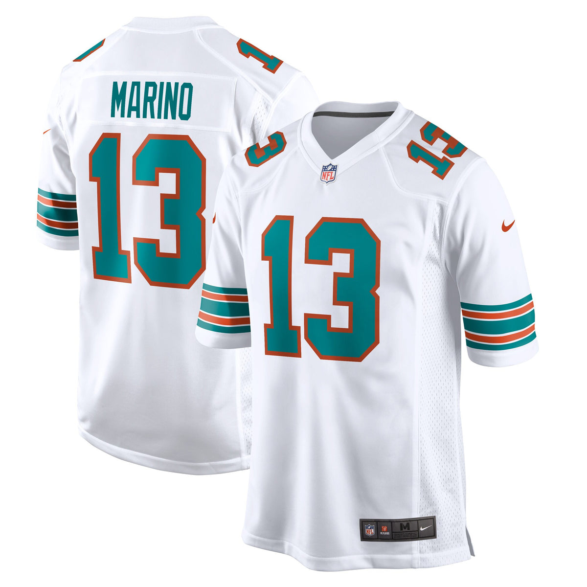 Dan Marino Miami Dolphins white jersey