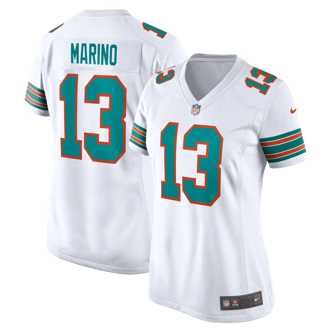 Dan Marino Miami Dolphins white jersey