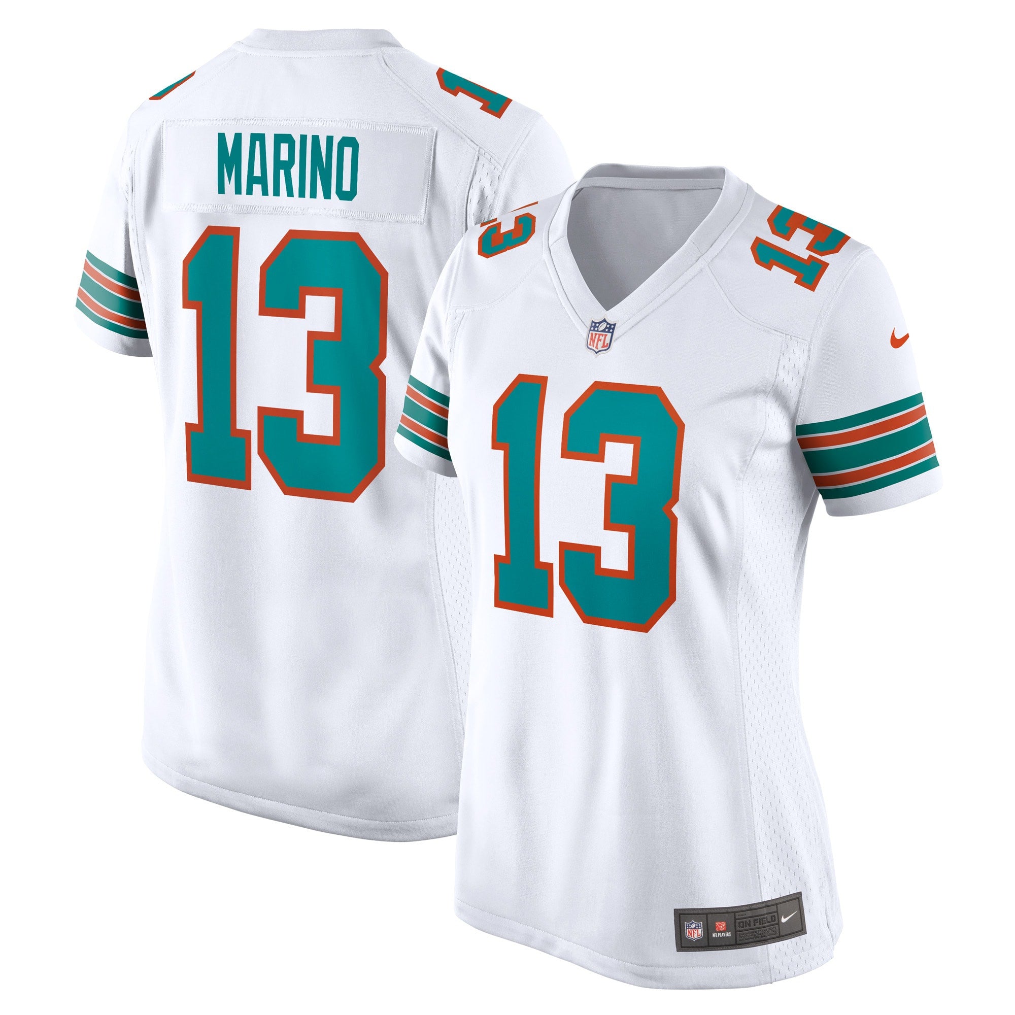 Dan Marino Miami Dolphins white jersey